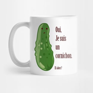 French Pickle - Oui, je suis un cornichon Mug